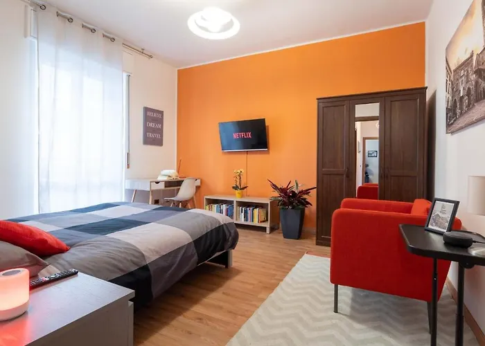 아파트 Casa Martina- Airport Free Shuttle-h24 베르가모